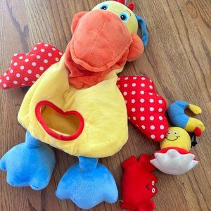 Melissa & Dog pelican